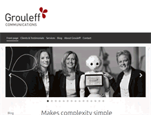 Tablet Screenshot of grouleff.it